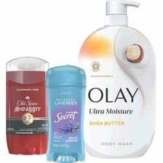 $5 Off When You Spend $15 On: Secret, Old Spice Or Gillette Deodorants 1.6-7.6-oz, Olay Or Old Spice 35 oz Health & Beauty deal at Publix