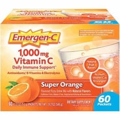 Emergen-c Super Orange 60 ct Health & Beauty deal at Publix
