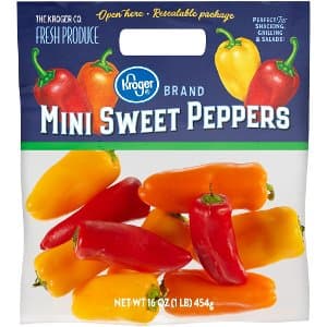 Kroger Kroger Mini Sweet Peppers 1 lb Produce deal at Kroger