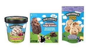 Ben & Jerry's Ice Cream Or Novelties 4 ct Frozen deal at Kroger