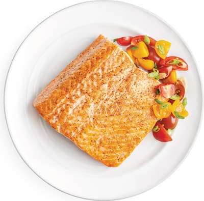 Fresh Skinless Atlantic Salmon per lb Meat & Seafood deal at Aldi