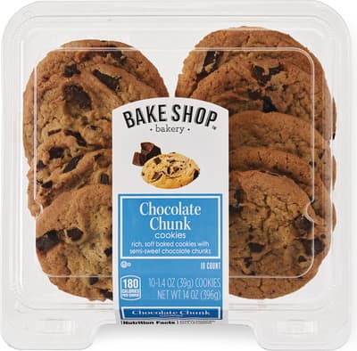 Bake Shop Bake Shop Gourmet Cookies 14 oz Bakery deal at Aldi