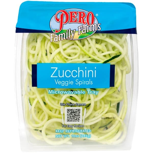 Pero Family Farms Zucchini Spirals 10 oz Frozen deal at Publix