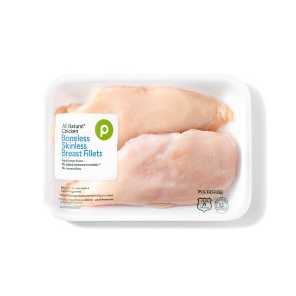 Publix Publix Boneless Chicken Breast Fillets per lb Meat & Seafood deal at Publix