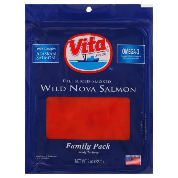 Vita Cold Smoked Nova Salmon 8 oz Deli & Prepared Foods deal at Publix