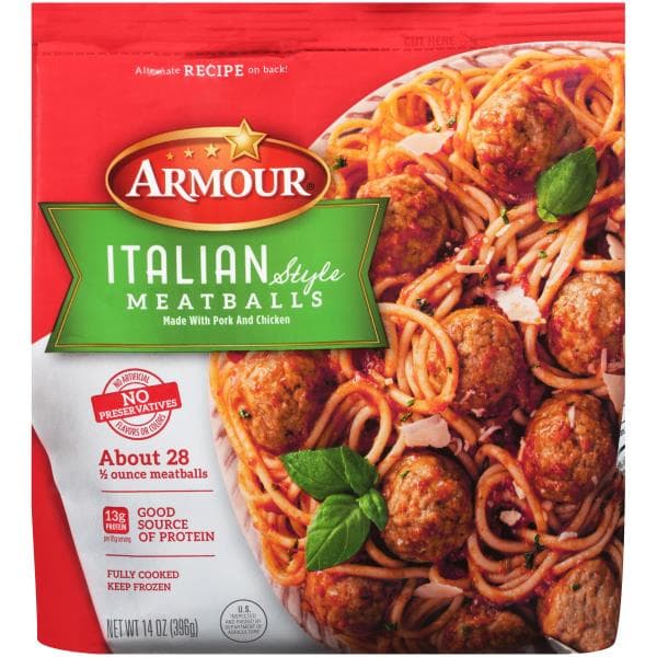 Armour Meatballs 25 oz Frozen deal at Publix