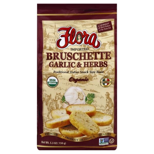 Flora Bruschette Mini Toasts 5.3 oz Snacks deal at Publix