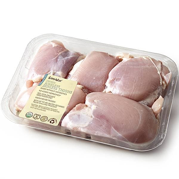 Greenwise Greenwise Organic Boneless Chicken Thighs per lb Meat & Seafood deal at Publix