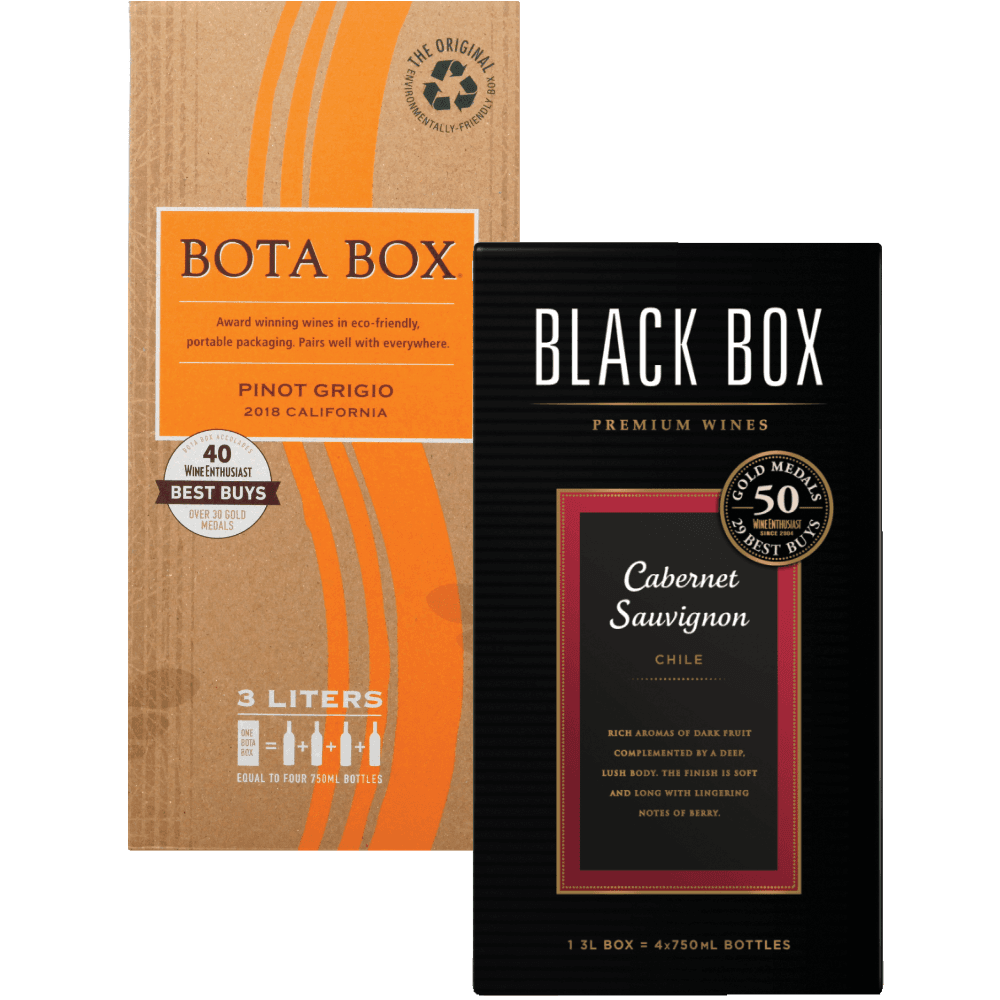 Bota Box Or Black Box 3 L Beer & Wine deal at Kroger