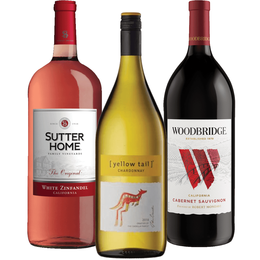 Yellow Tail, Sutter Home Or Woodbridge 1.5 L Beer & Wine deal at Kroger
