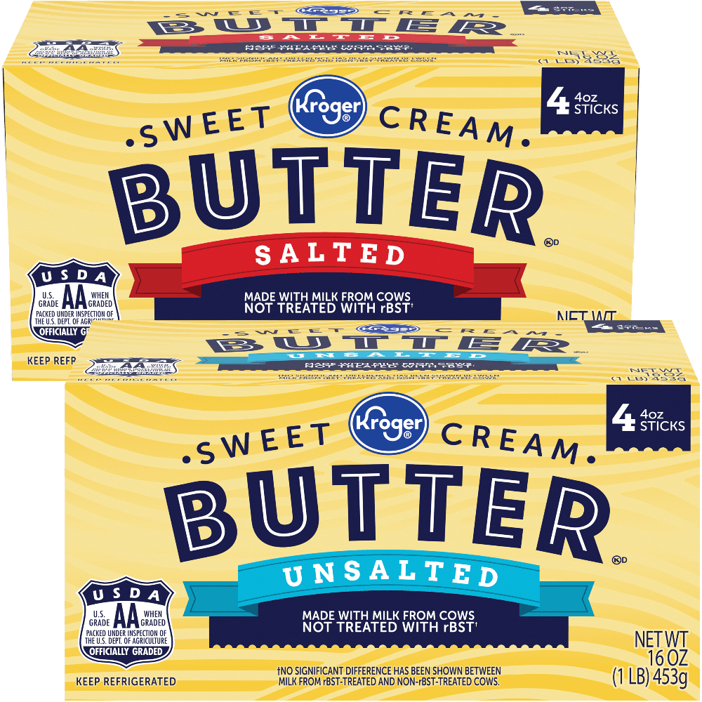 Kroger Kroger Butter 16 oz Dairy & Eggs deal at Kroger