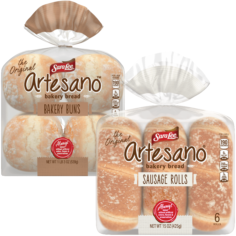 Sara Lee Artesano Buns 6 ct Bakery deal at Kroger
