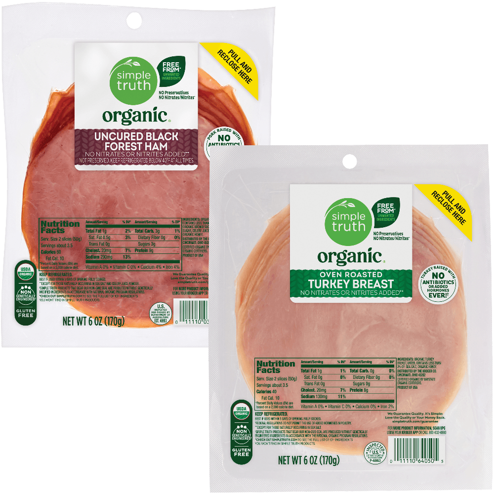 Simple Truth Simple Truth Organic Lunch Meat 5 oz Deli & Prepared Foods deal at Kroger