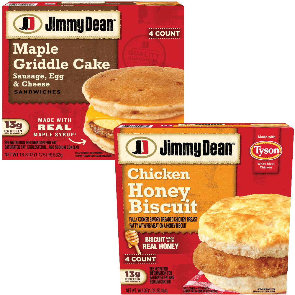 Jimmy Dean Jimmy Dean Breakfast Sandwiches 4 ct Frozen deal at Kroger