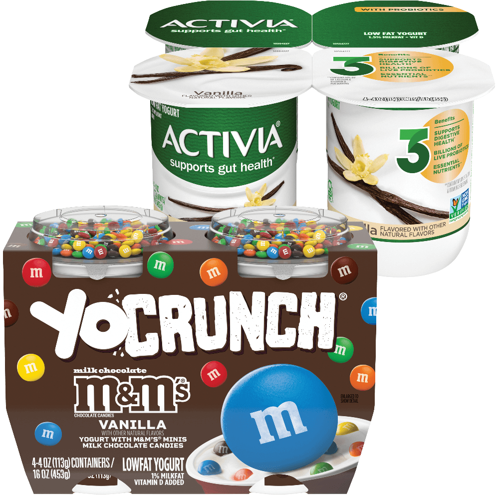Dannon Activia Or Yocrunch Yogurt 4 ct Dairy & Eggs deal at Kroger