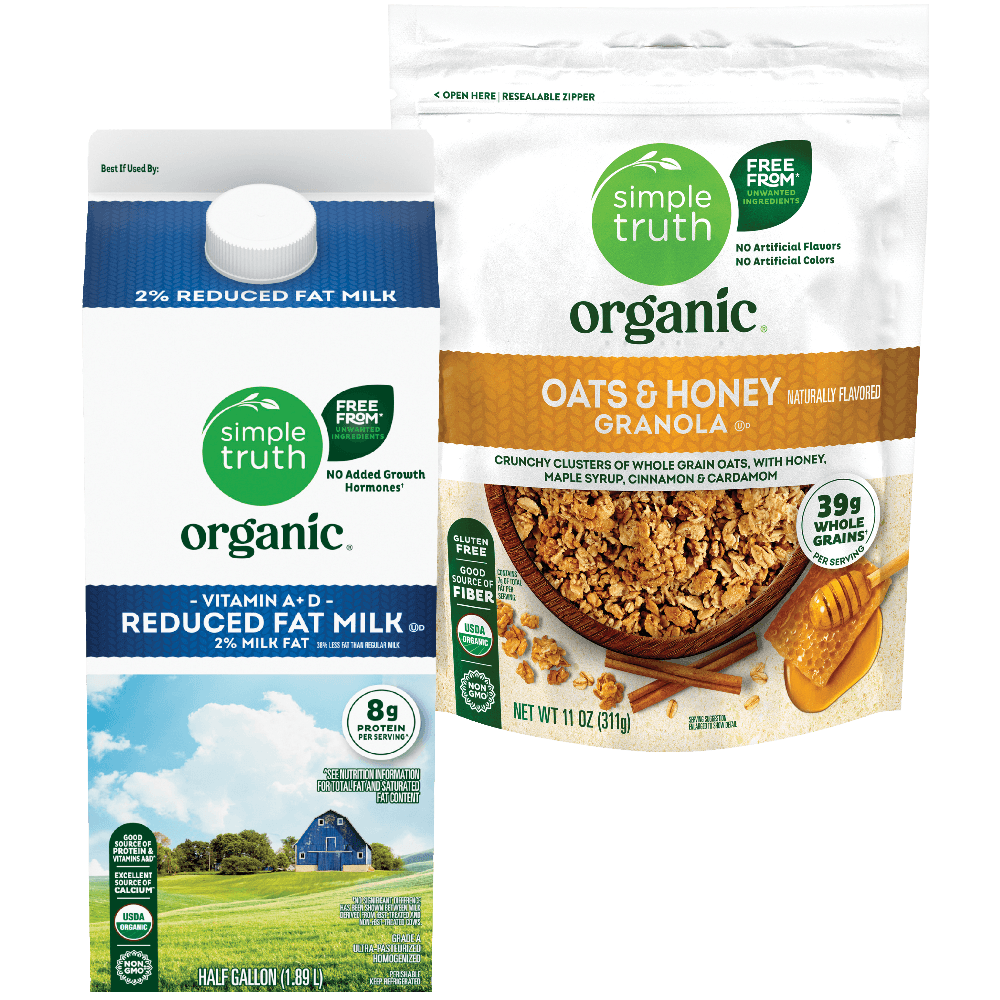 Simple Truth Simple Truth Organic Milk 11 oz Dairy & Eggs deal at Kroger