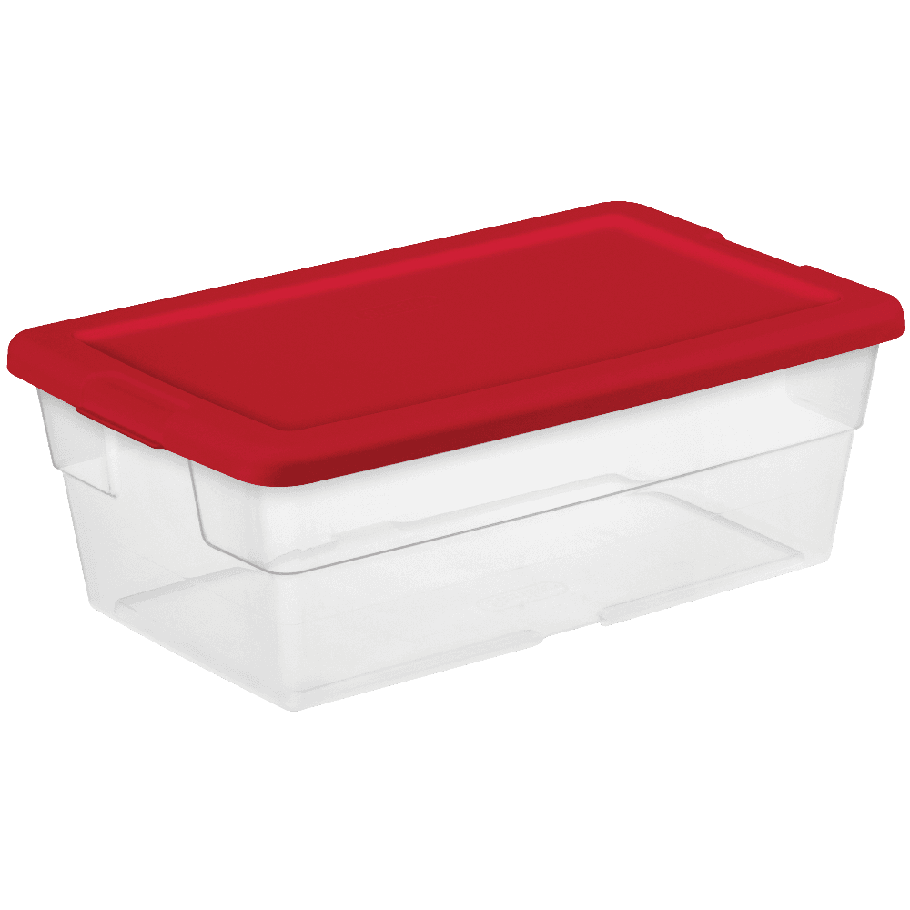Sterilite Shoebox - 6 qt