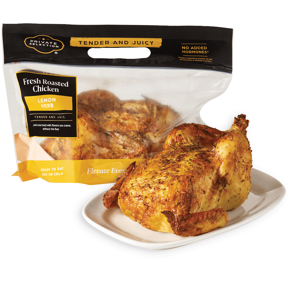 Private Selection Private Selection Lemon Herb Fresh Roasted Chicken 2 lb Deli & Prepared Foods deal at Kroger