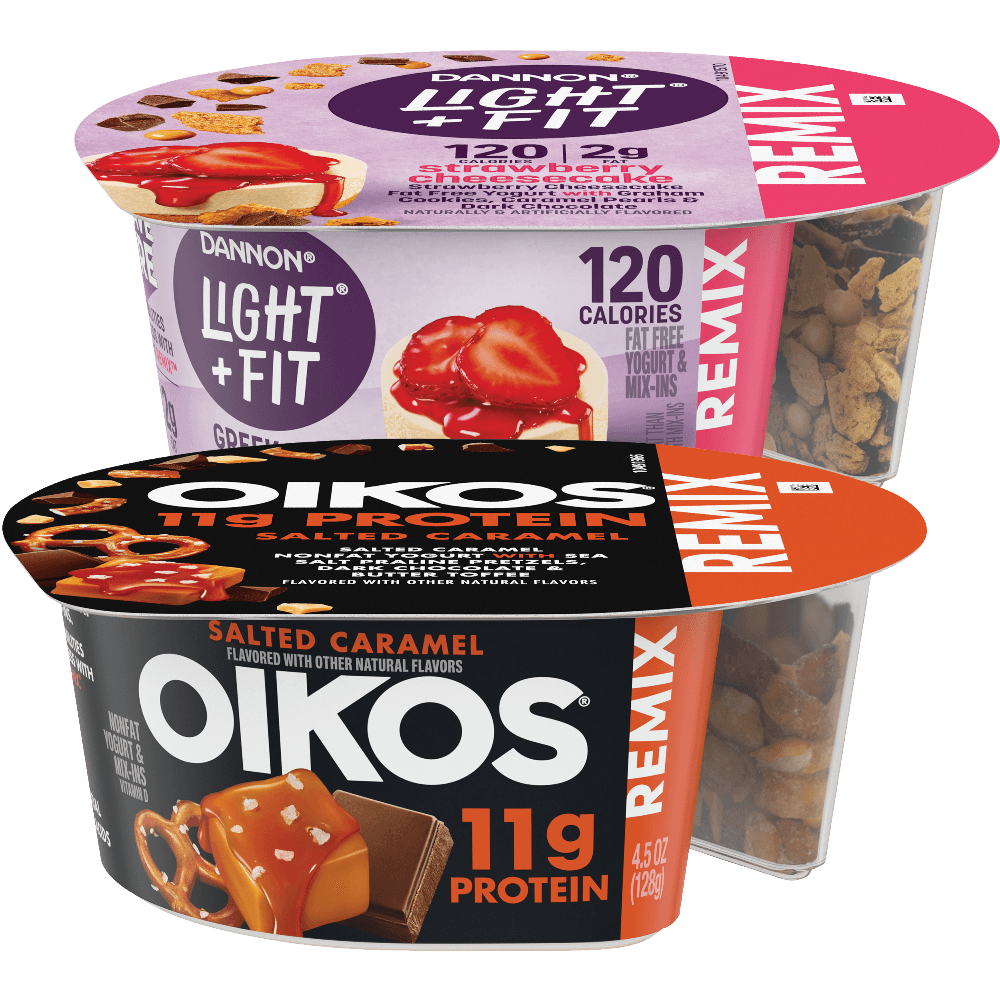 Dannon Remix Yogurt 4.5 oz Dairy & Eggs deal at Kroger