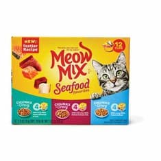 Meow Mix Cat Food 12 ct Pet deal at Publix