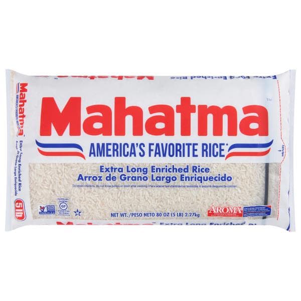 Mahatma Extra Long Grain Enriched Rice 5 lb Pantry deal at Publix