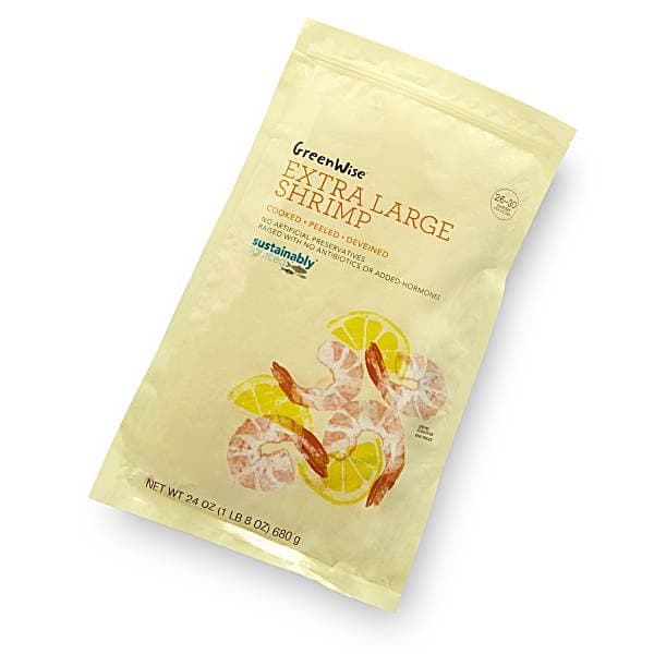 Greenwise Greenwise Cooked Shrimp 24 oz Meat & Seafood deal at Publix