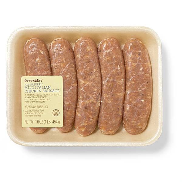 Greenwise Greenwise Chicken Italian Sausage 16 oz Meat & Seafood deal at Publix