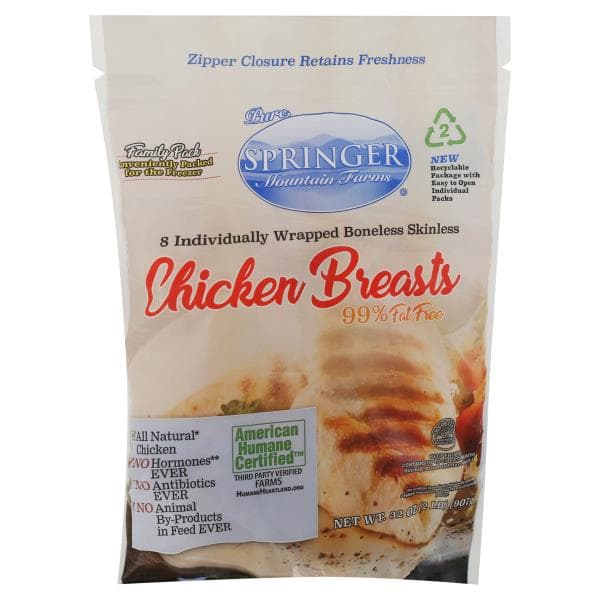 Springer Mountain Farms Chicken Breast Fillet 32 oz Meat & Seafood deal at Publix